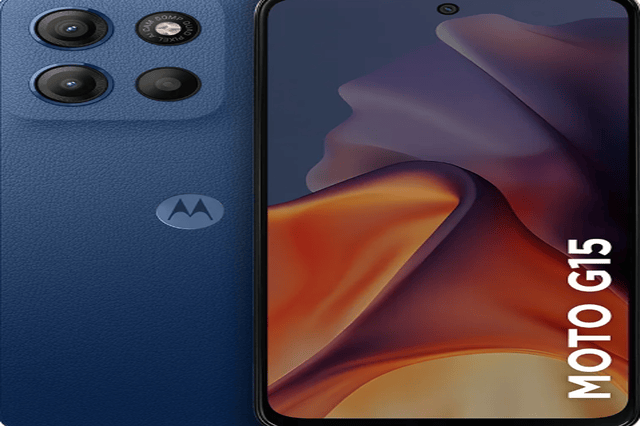 Smartphone Motorola Moto G15 AZUL - 256gb 12gb